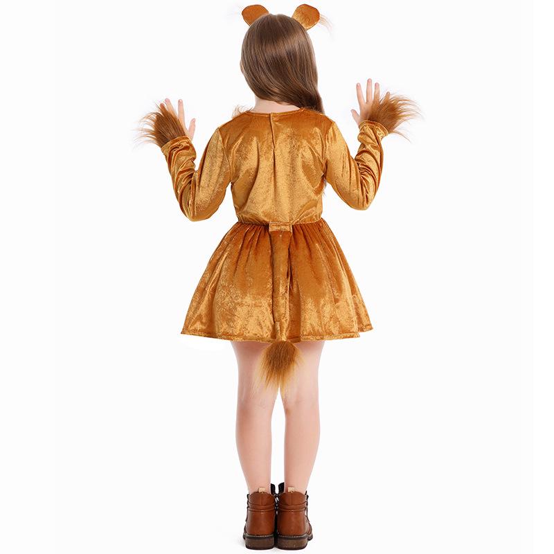 June 1st Cute Little Lion Stage Play Costume – Fairy Tale Forest King Cosplay