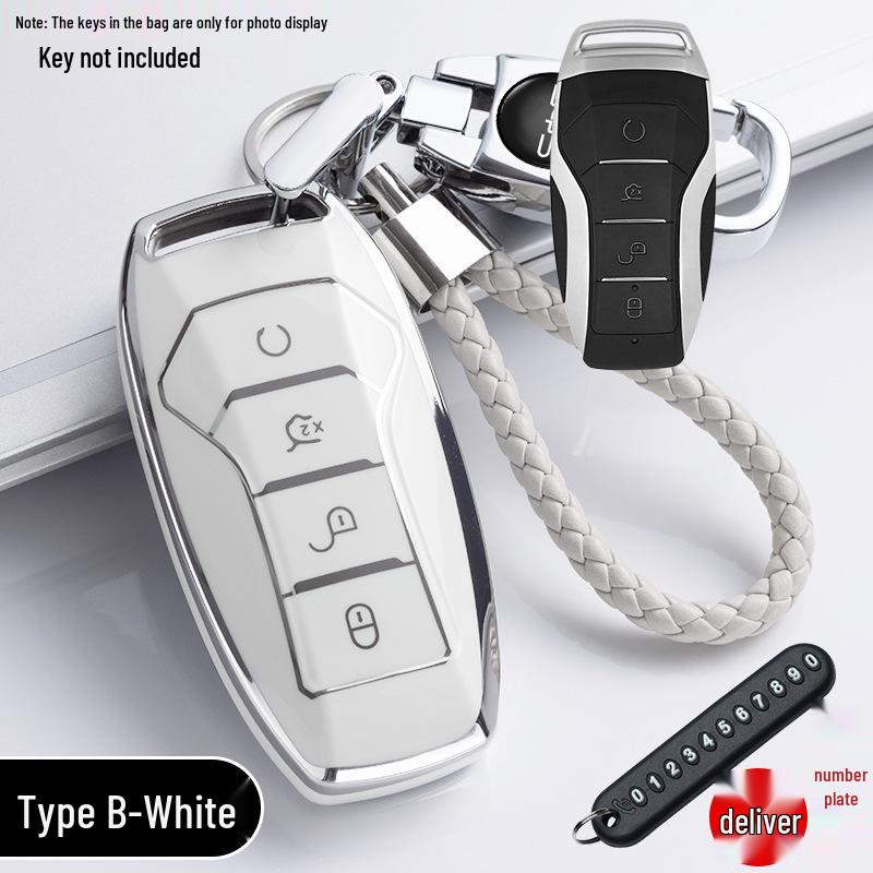 BYD Key Case for Dolphin, Song Plus, Qin DMi, Han EV, Yuan Pro, Tang, Seal, Destroyer 05 Car Models