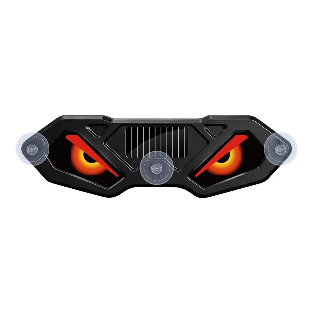 Vibration Lights on LED Car Light Dynamic Display Warning Flashing Signal Indicator Windshield Red A