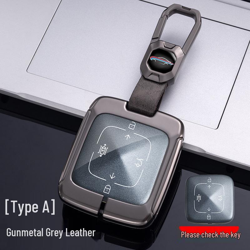 

Чехол для смарт-ключа Bluetooth ZEEKR 001: Корпус пульта автомобиля для ZEEKR Geek 001.