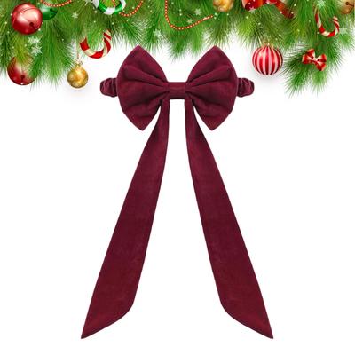 Chair Decorations for Party Red Seat Back Decoration 29.52x19.68in Chair Ties for Dining Holiday Home Wedding Party Winter