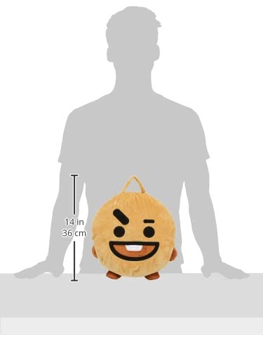 Marushin Tissue Cover BT21 Cover_SHOOKY Official Merchandise 5785006200 H28 x W32 x D10cm (excluding arms and legs)