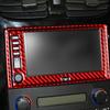 Dla Chevrolet Corvette C6 2005-2007 1 szt. Konsola nawigacji GPS z prawdziwego włókna węglowego Wykończenie wnętrza wnętrza samochodu
