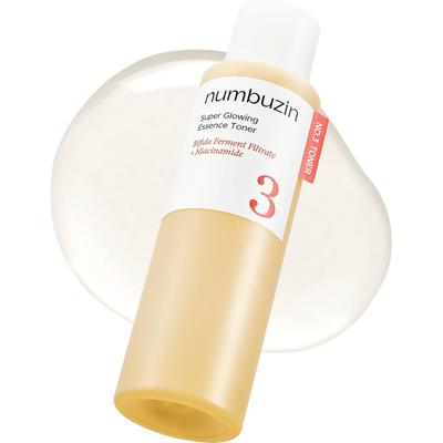 No.3 Super Glowing Essence Toner 200ml – Radiance Care, Moisture Boost, Korean