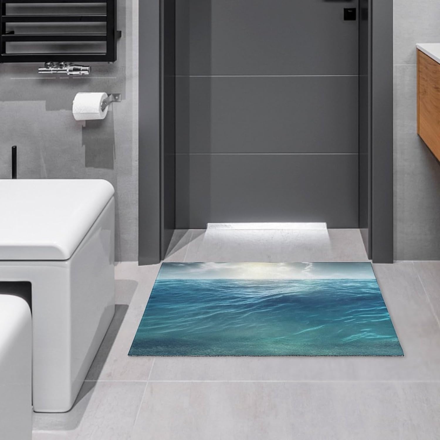 

Crystal velvet Area Rugs Soft Crystal Velvet Carpets Washable Living Room Rugs Modern Bedside Rugs Non-Slip Large Fl 60x90cm