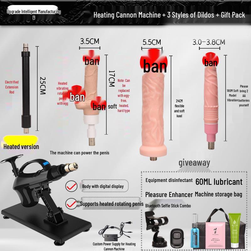 Automatic Telescopic Heating Masturbator: Simulated Penis for Anal Use by All Genders