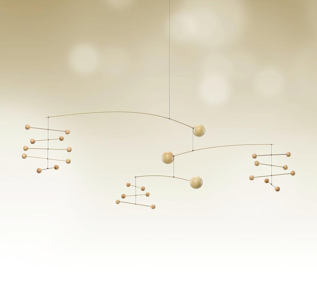 [Officially Imported] Frensted Mobile, Interior Ornament, Nordic Art, Symphony, Natural, FSM130186, with Presentation Box, Baby Goods, Gift