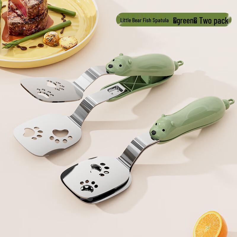 Sanhe Bear Multi-functional Frying Spatula Tongs