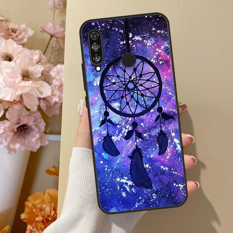 Dream Catcher Feather Wolf For Huawei Nova Y70 Y91 Y61 Y73 Y72 Y90 Y60 12s 12i 11i 8i 9 10 SE P40 Lite P30 P60 Pro Case