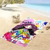 Colorful Cartoon Character Towel A must-have beach towel for beach travel