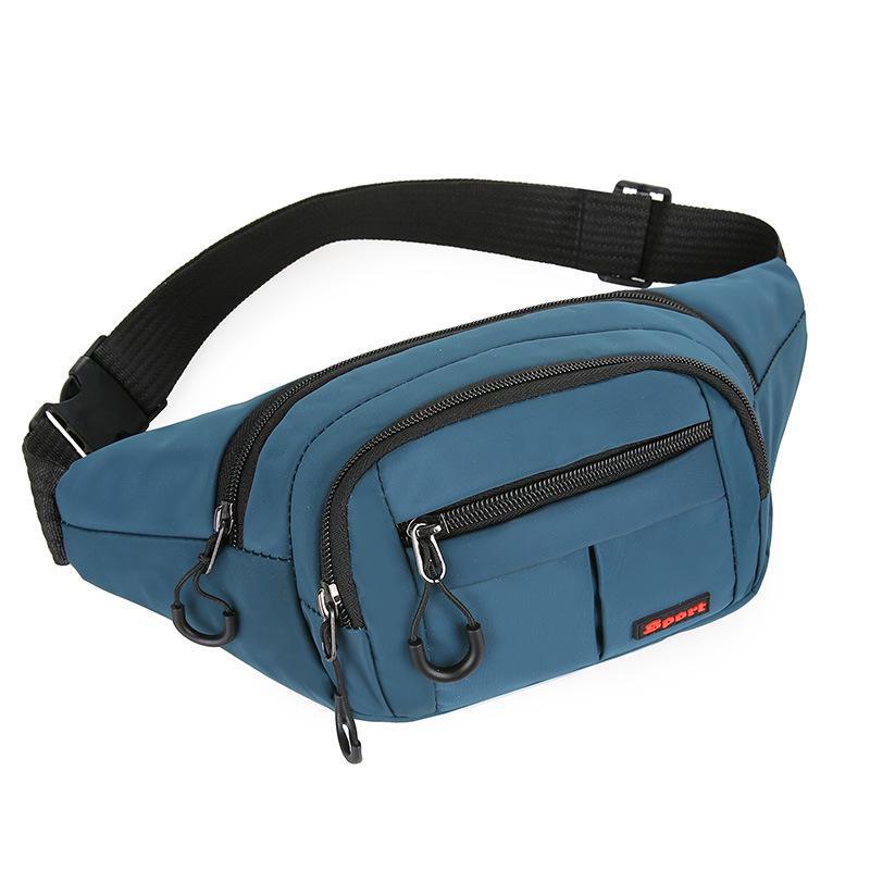 Cross-Border Anti-Theft Sports Shoulder & Waist Bag - Multi-Functional Oxford Cloth Messenger with Large Capacity