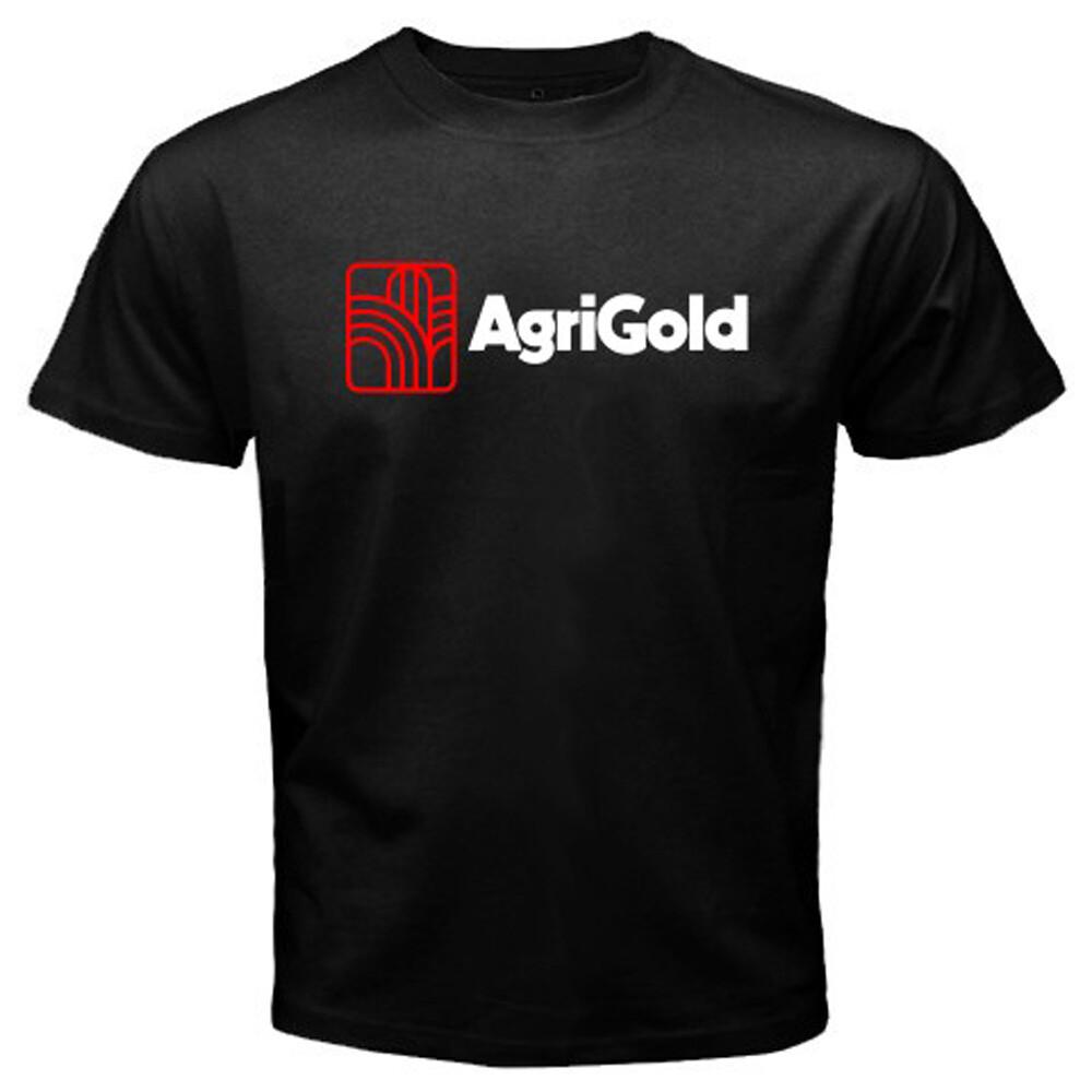AgriGold Agri Gold Corn Seed Logo Mens Black T-shirt