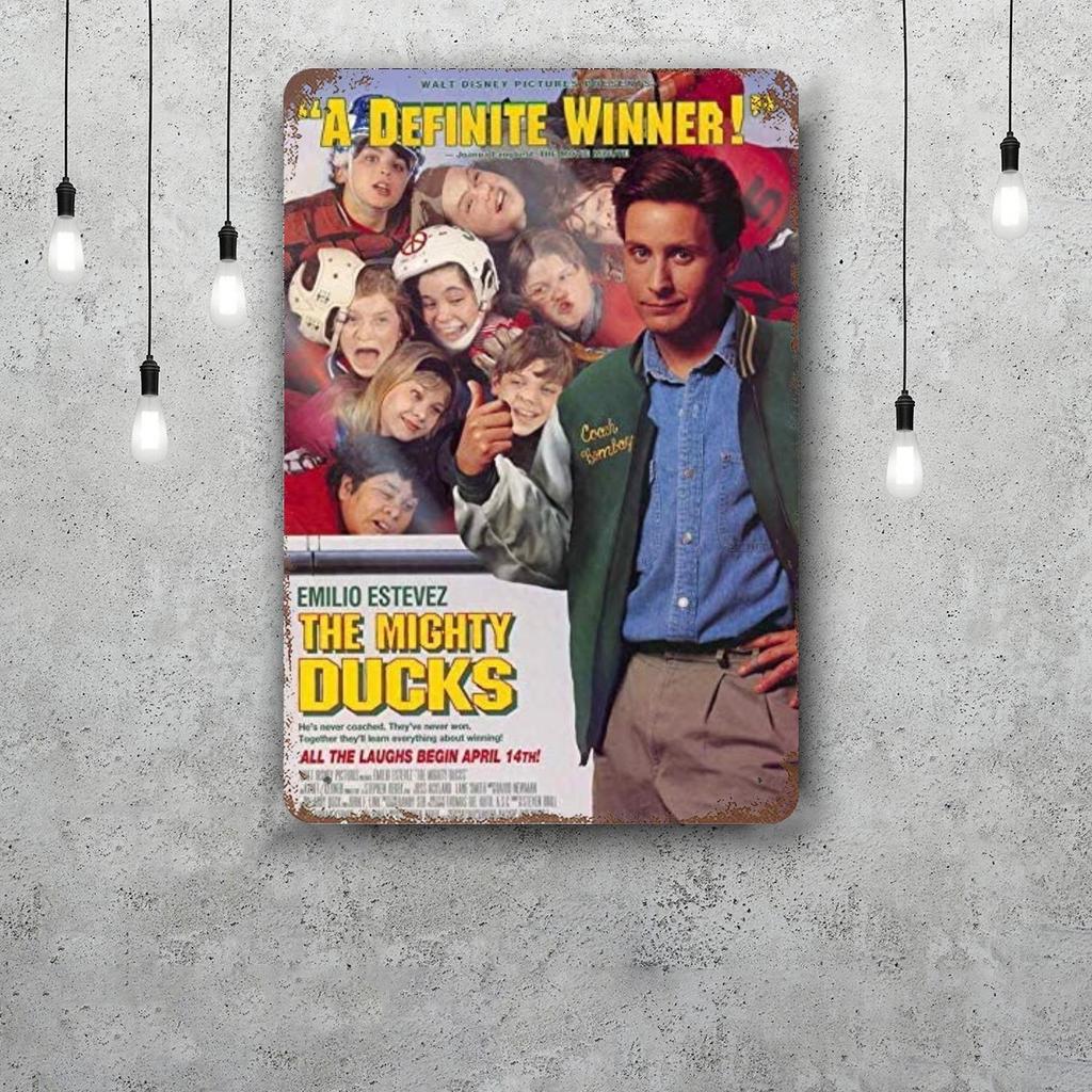 Emilio Estevez Actor Decor Poster Vintage Tin Sign Metal Sign Decorative Plaque for Pub Bar Man Cave Club Wall Decoration