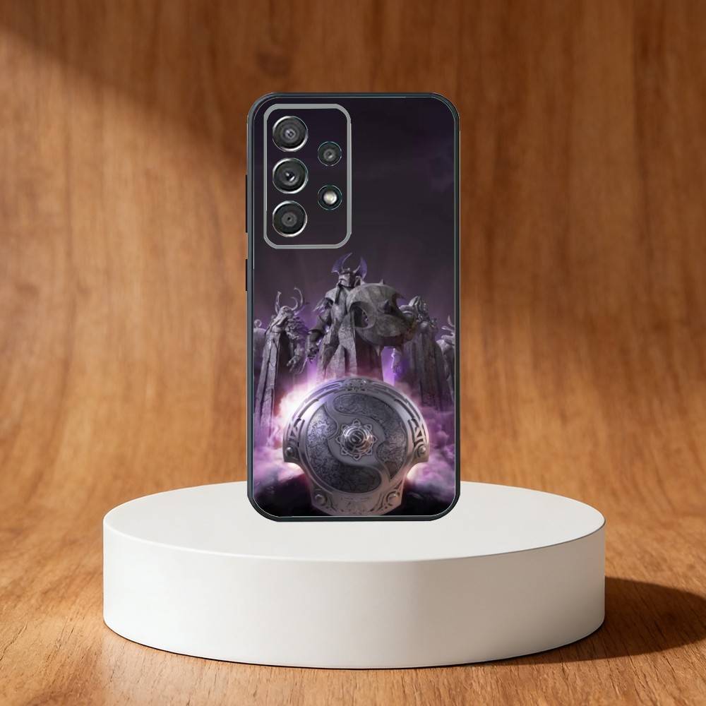 D-Dota-2 Game Phone Case For Samsung S25,S24,S21,S22,S23,S30,Ultra,S20,Plus,Fe,Note,10,9,5G Black Cover