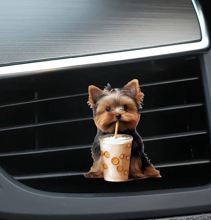 

Зажим для вентиляции Украшение для автомобиля Ароматерапия One Size чёрный