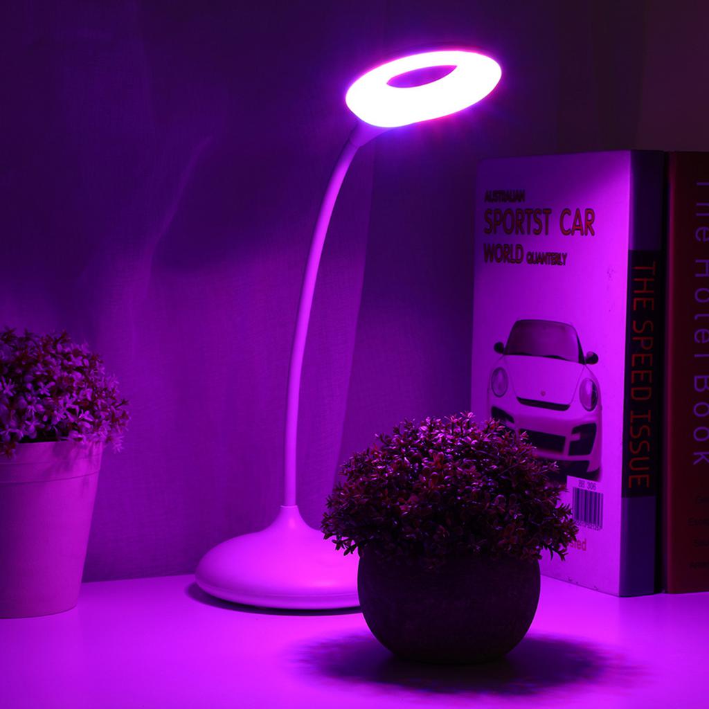 3W USB LED Pflanzenwachstumslampe Einstellbar Aquarium Wasserhosen Licht Weiß