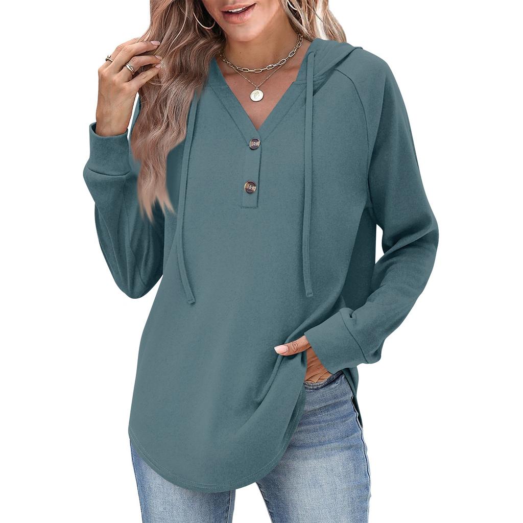 Women's Fashion Women's Lightweight Long Sleeve Pullover With Pockets Preppy Graphic Hoodie