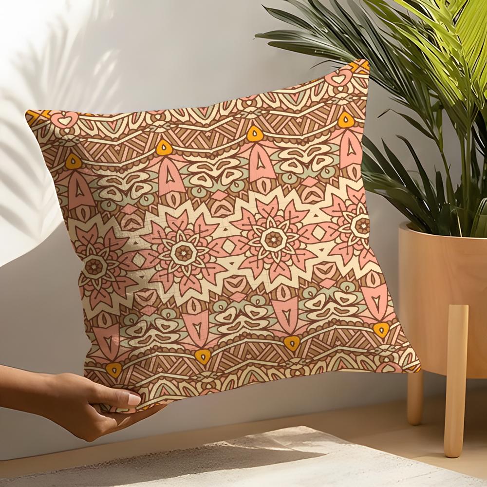 Bbohemian style Pillow Case Home Living Room Decoration Linen Pillow Cases Cushion Cover