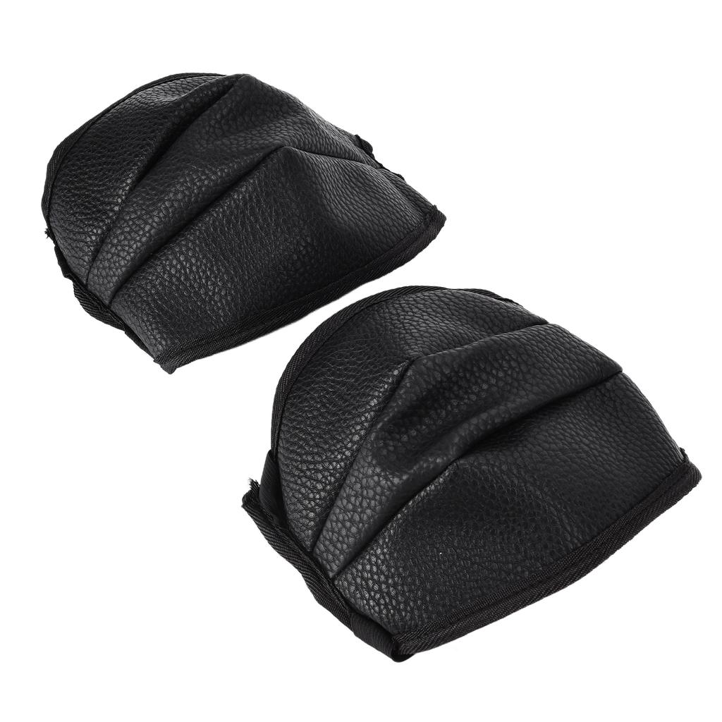 1 Pairset Knee Pad Warm Protector with Flannel Lining Wear Resistant Winter Ice Fishing Kneepads