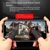 A Pair For PUBG Gaming Finger Sleeve Breathable Fingertips Sweatproof Anti-slip Fingertip Cover Thumb Gloves For Mobile Game