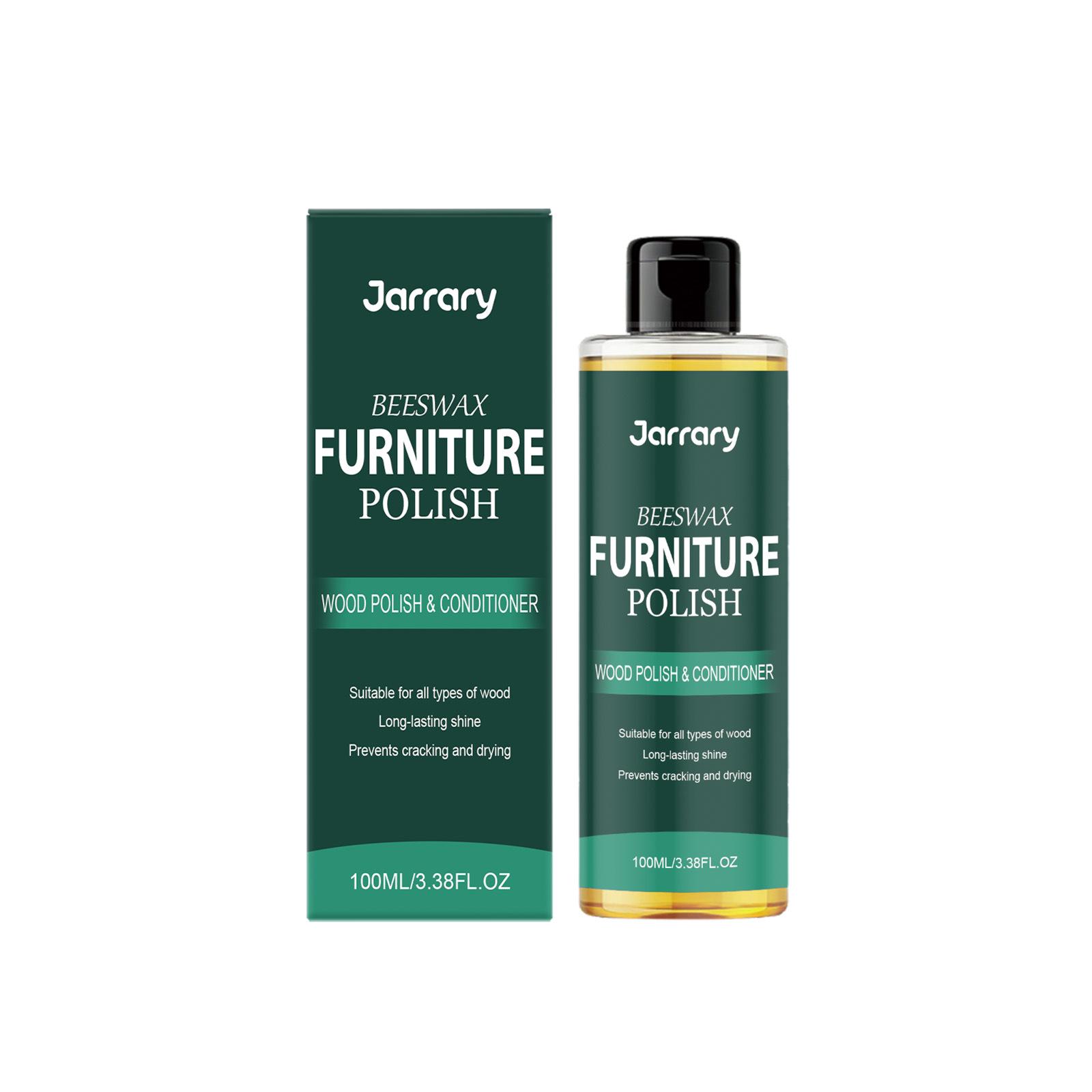Jarrary Wood Polish: Enhance Shine for Tables, Chairs, Doors, and Bookshelves - Daily Wood Care Agent