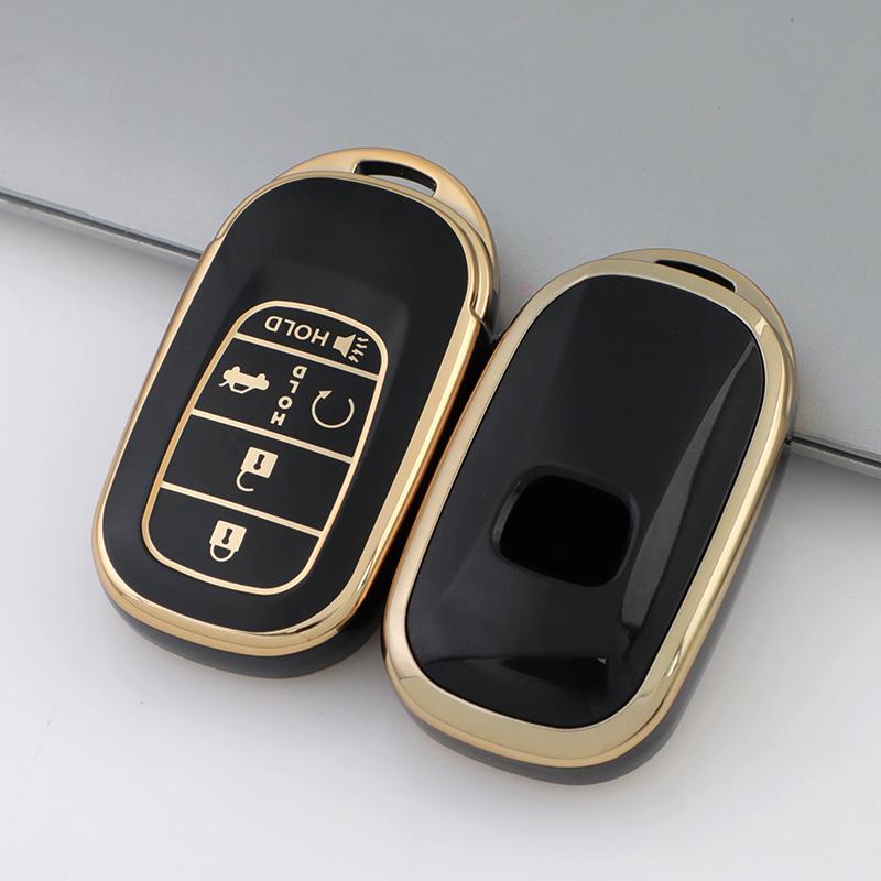 5 Buttons TPU Car Key Fob Cover Case for Honda 2022 2023 2024 for Civic for Accord for CR-V for HR-V for Pilot Accessories