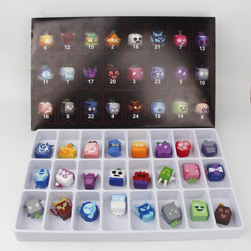 Cute Anime Blind Box Figures: 24 Devil Fruit Types