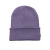 Warm Knitted Beanie For Women New Autumn Winter Skullies Fluorescent Ladies Cap
