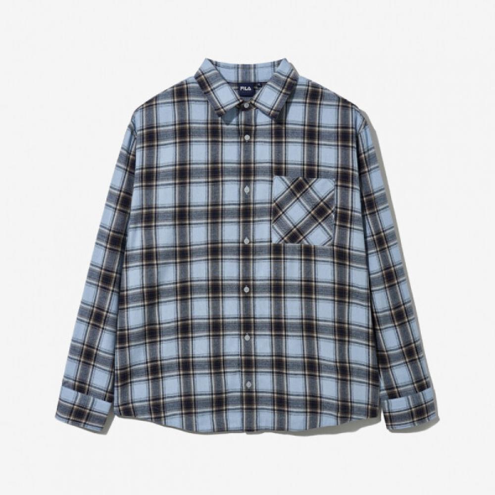 Fila Check Shirt Fs253sh01x001 452 Blue/95(M)