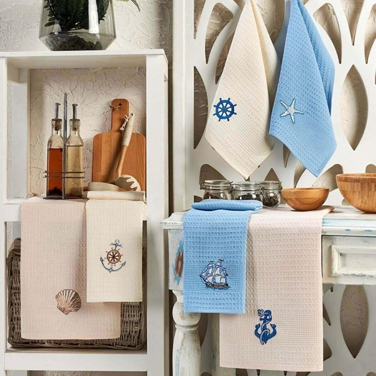 

Кухонные полотенца для сушки, 6 шт., 30 х 50 см, Deniz