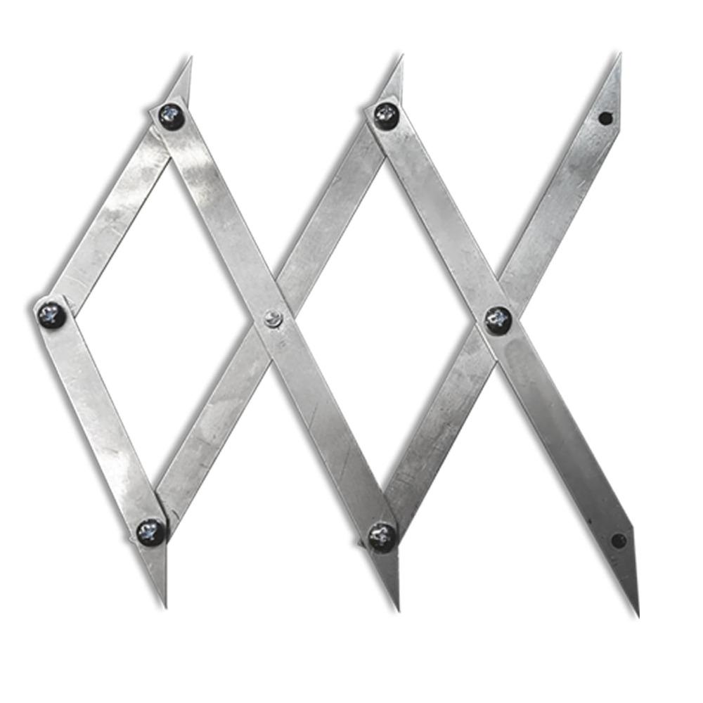 

Stainless Steel 3 Point Center Finder Stretchable Equal Spacing Layout Tool Carpentry Tool