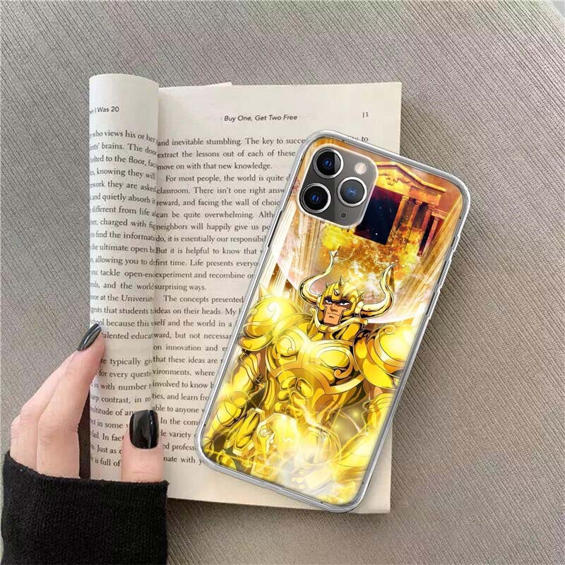 Saint Seiya Knights Of The Zodiac Phone Case For Apple Iphone 12 13 Mini 14 15 Pro 17 Pro Max Air 11 16E 16 Plus Shell