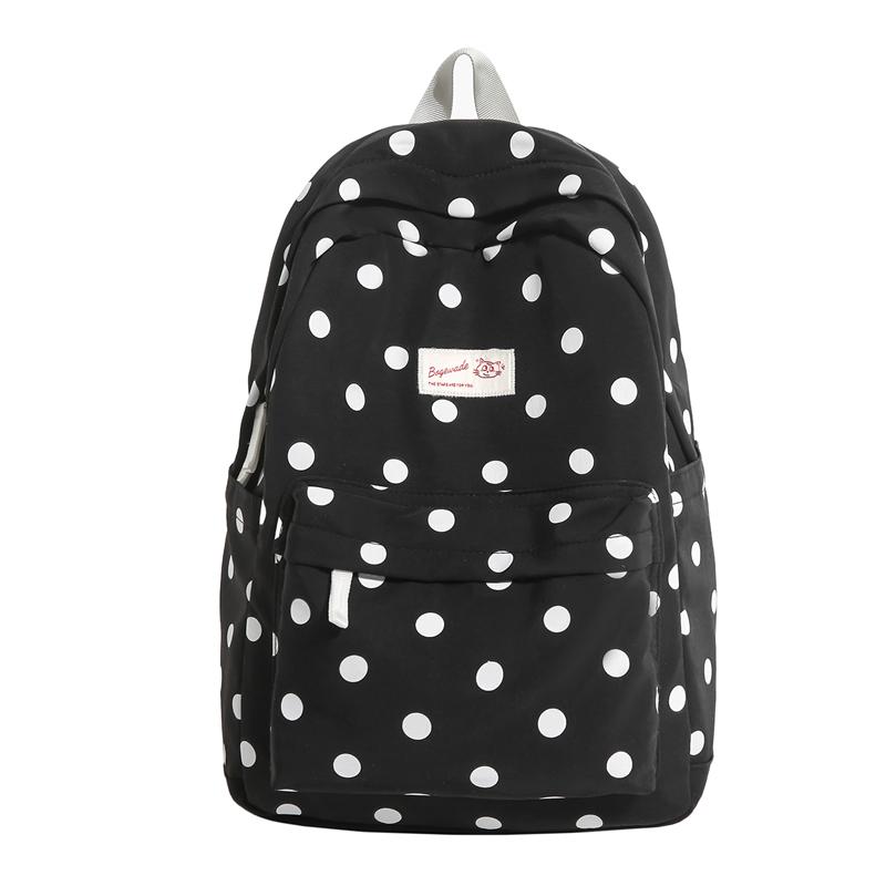 Pendler Rucksack Damen Punkt Rucksack Schüler Schultasche