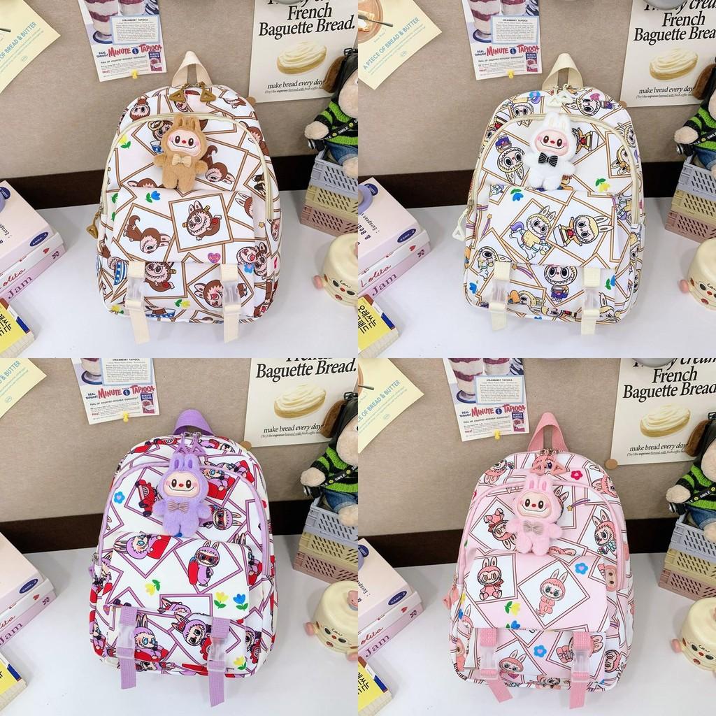Pattern Cartoon Children School Bag Lightweight Backpack Gift Breathable
