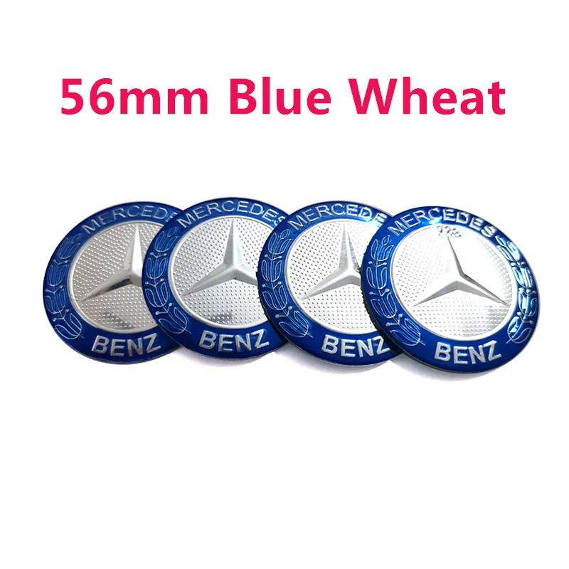 Autocolant Fierbinte pentru Mașină 4 buc 56mm 60mm 65mm 75mm Autocolant Emblema Capac Central Jantă Mașină Pentru Mercedes Benz W203 W204 W205 W213 W210 W211 W21