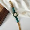 Fashion Gedi Top Brand Watches Woman Square Gold Watch Fashion Quartz Exquisite Niche Ladies Luxury High Quality Women Gifts