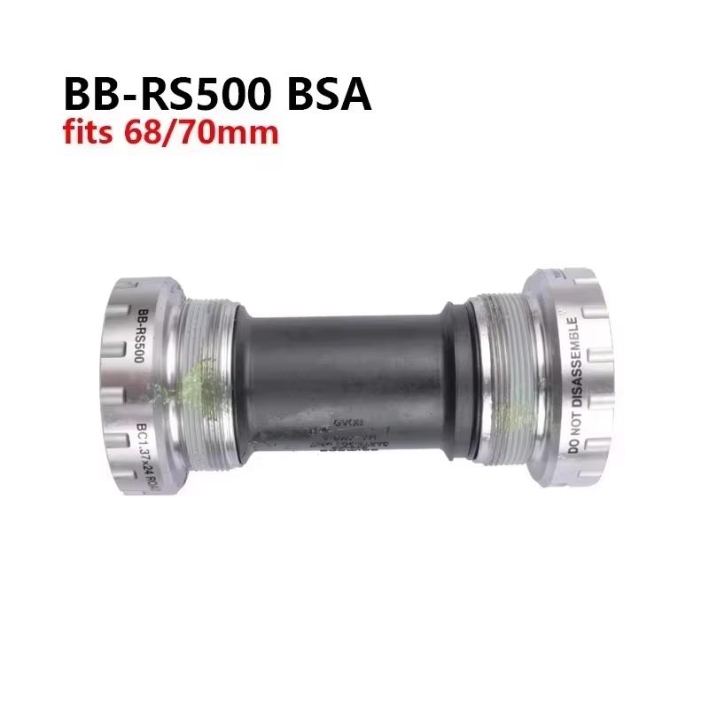 Shimano RS500 Bottom Bracket BB-RS500 BSA Fits 68/70mm BB-RS500-PB Press-Fit Fits 86.5mm For Road Bike Original Shimano BB-RS500 BSA