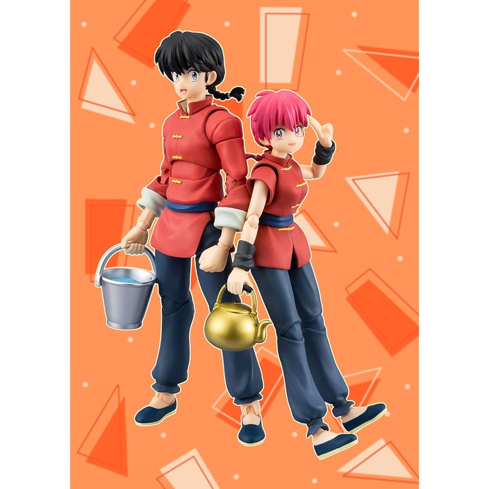 TAMASHII NATIONS S.H. Figuarts Ranma 1/2 Ranma 120mm PVC ABS Painted Action Figure