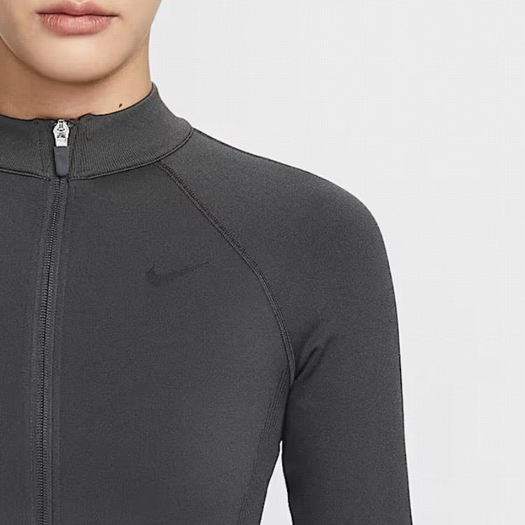 Nike Pro Solid Long Sleeve Quick Dry Fitness Top Women Tops IO4467070
