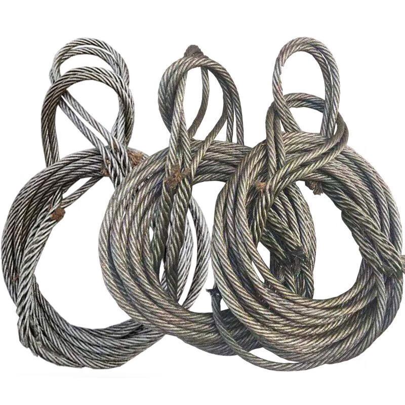 Heavy-Duty Oiled Spliced Steel Wire Rope