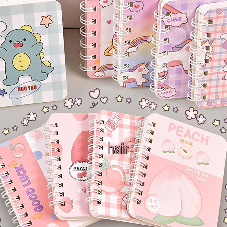 Mini Cute Cartoon Pocket Notebook - Perfect Gift for Elementary Students