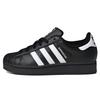 Adidas Originals SUPERSTAR Wear resistant And Lightweight Low top Skateboard Shoes Unisex Black Gold EG4959(Team1326-SBOX)
