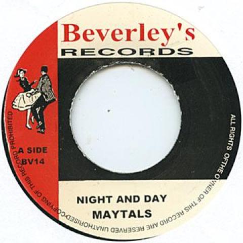 

7inch Record TOOTS & THE MAYTALS - Night And Day BV14 Beverleys UK 1969 UK Reggae, Ska & Dub