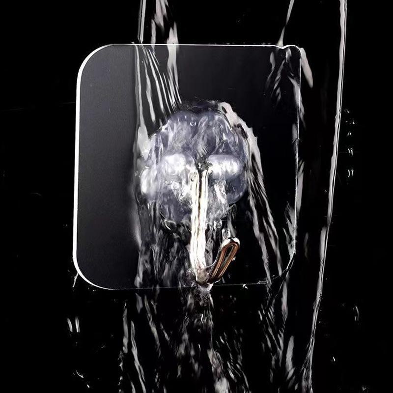 Selbstklebender, superstarker Wandhaken zum Aufhängen ohne Nägel – Ideal für Toilette, Tür und Küche