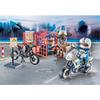 PLAYMOBIL Starter Pack Police - City Action - 71381 - Avec 2 personnages, 2 motos et des accessoires - Dès 4 ans