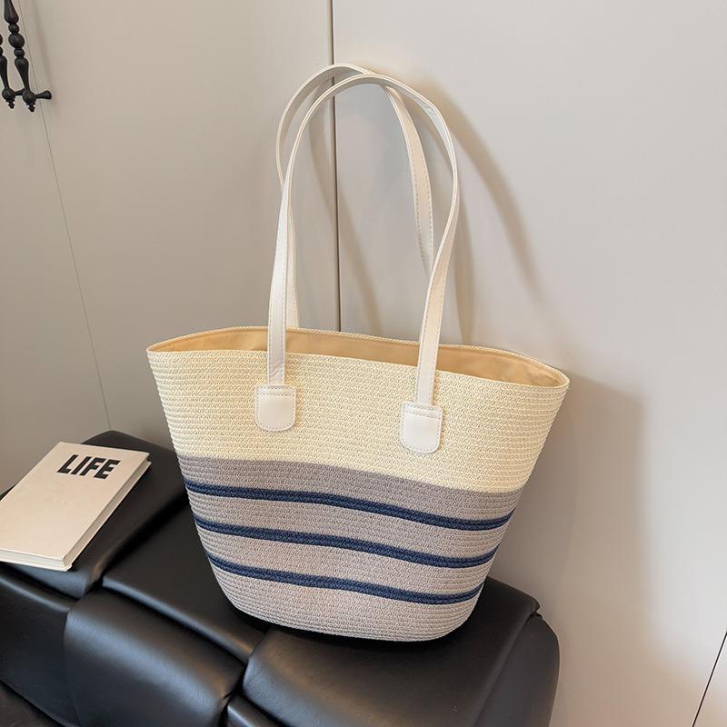 

Underarm weaving summer trend fashion seaside vacation beach bag large capacity shoulder tote women s bag