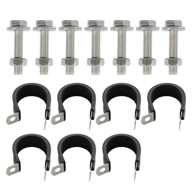 Stainless Steel Flexible Braided Quick Fix Fuel Line Kit For 1500 DIY Automotive Repair 15946187 QFF0004SS 819-875