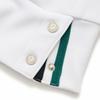 Blu DoT Volume T shirT Half Zip Wh
