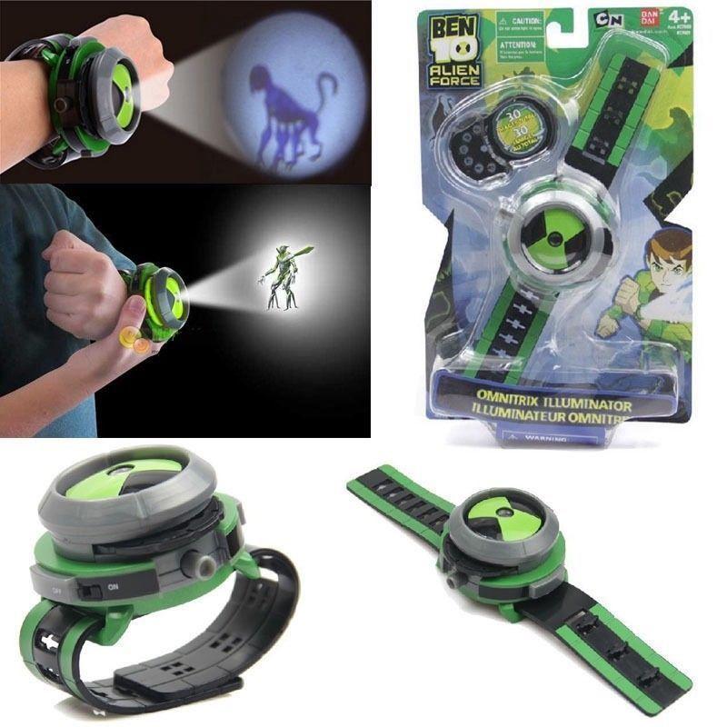 Захоплюючий годинник-проектор Ben 10 Alien Force Omnitrix Illuminator Подарунок для дітей