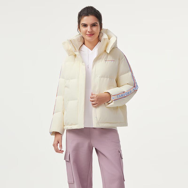 Tanboer Unisex Short Fashion Down Jacket TBF550302A